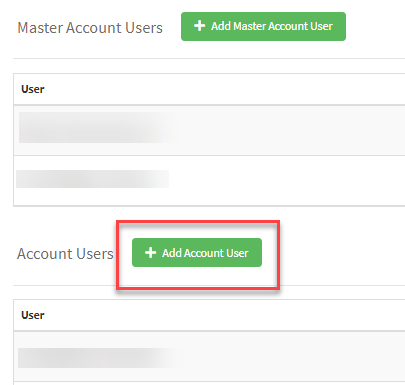 Add account user