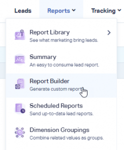 Where to find Report Builder